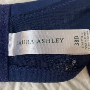 Laura Ashley Bra 38D Navy
